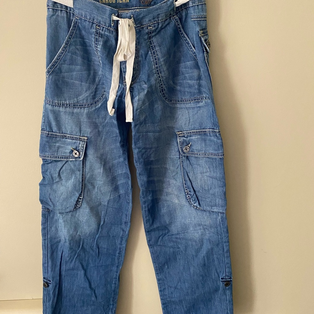 C&V Cargo jeans size 27 excellent condition
